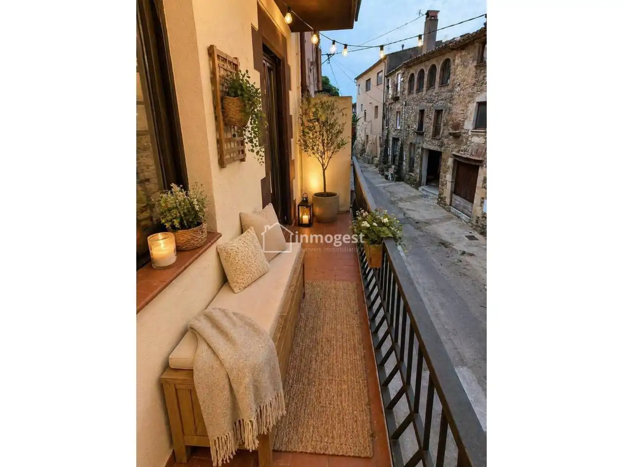 Balcony of Flat for sale in Flaçà  with Private garden, Terrace and Storage room