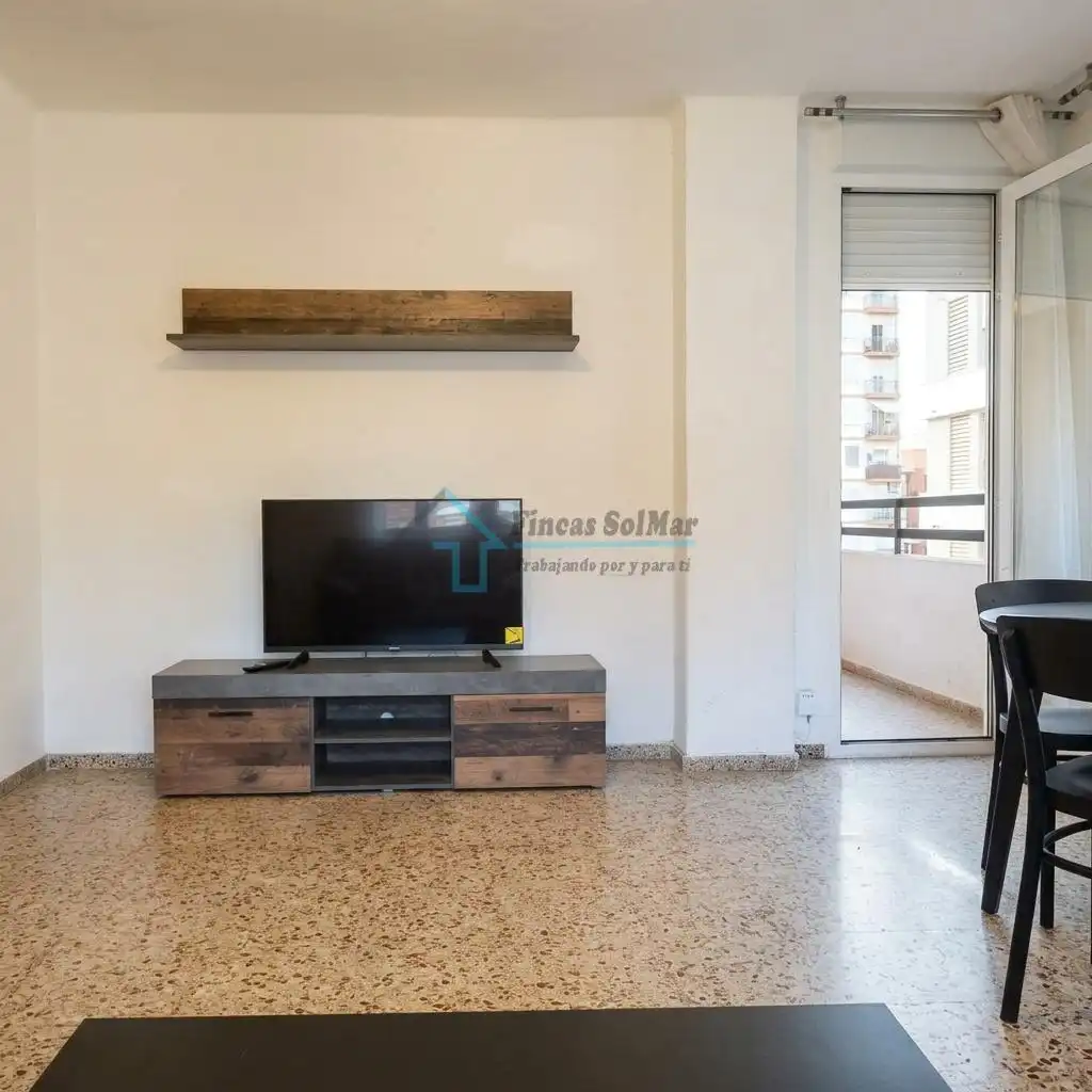 Sala d'estar de Apartament en venda en Castellón de la Plana / Castelló de la Plana amb Moblat i Balcó
