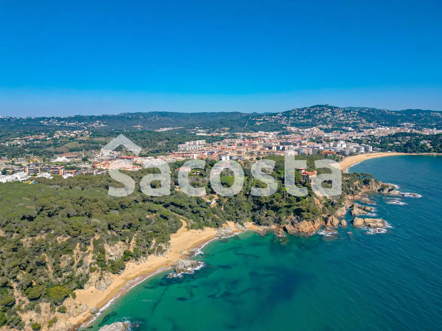 Vista exterior de Casa adosada en venta en Lloret de Mar con Aire acondicionado, Calefacción y Jardín privado