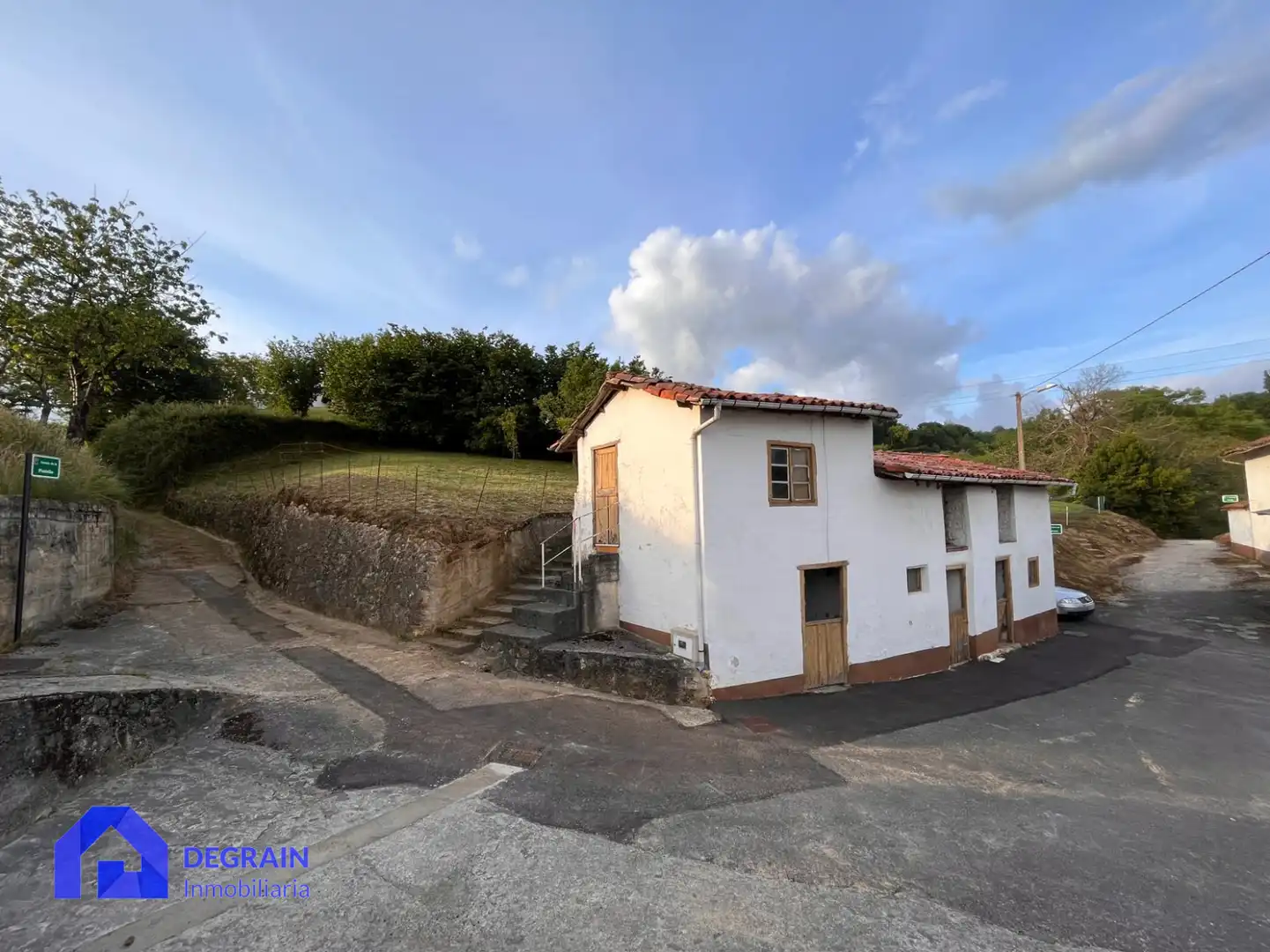 Vista exterior de Casa o xalet en venda en Siero