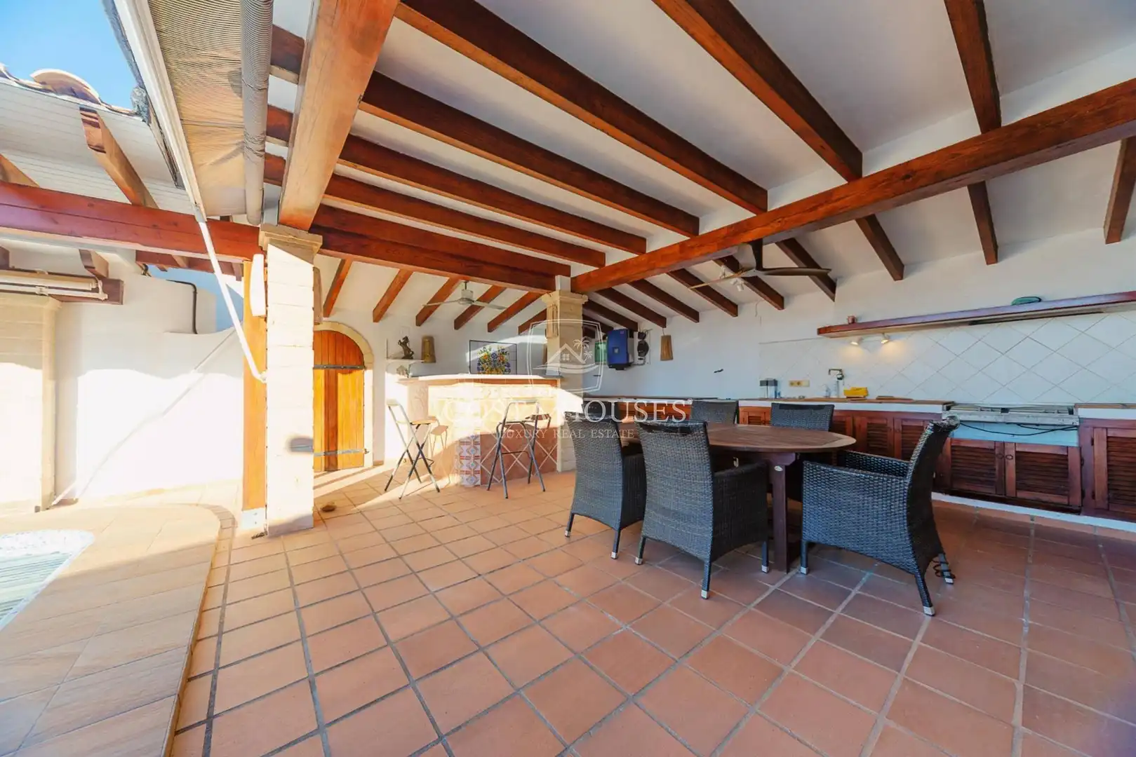 Terrace of Houses for sale in Dénia  with Air Conditioner, Heating and Private garden
