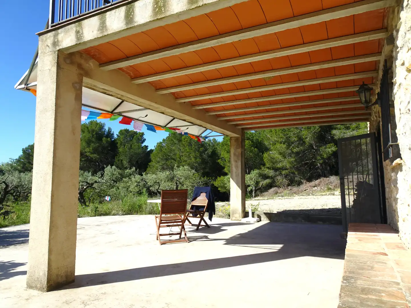 Terraza de Finca rústica en venta en El Perelló