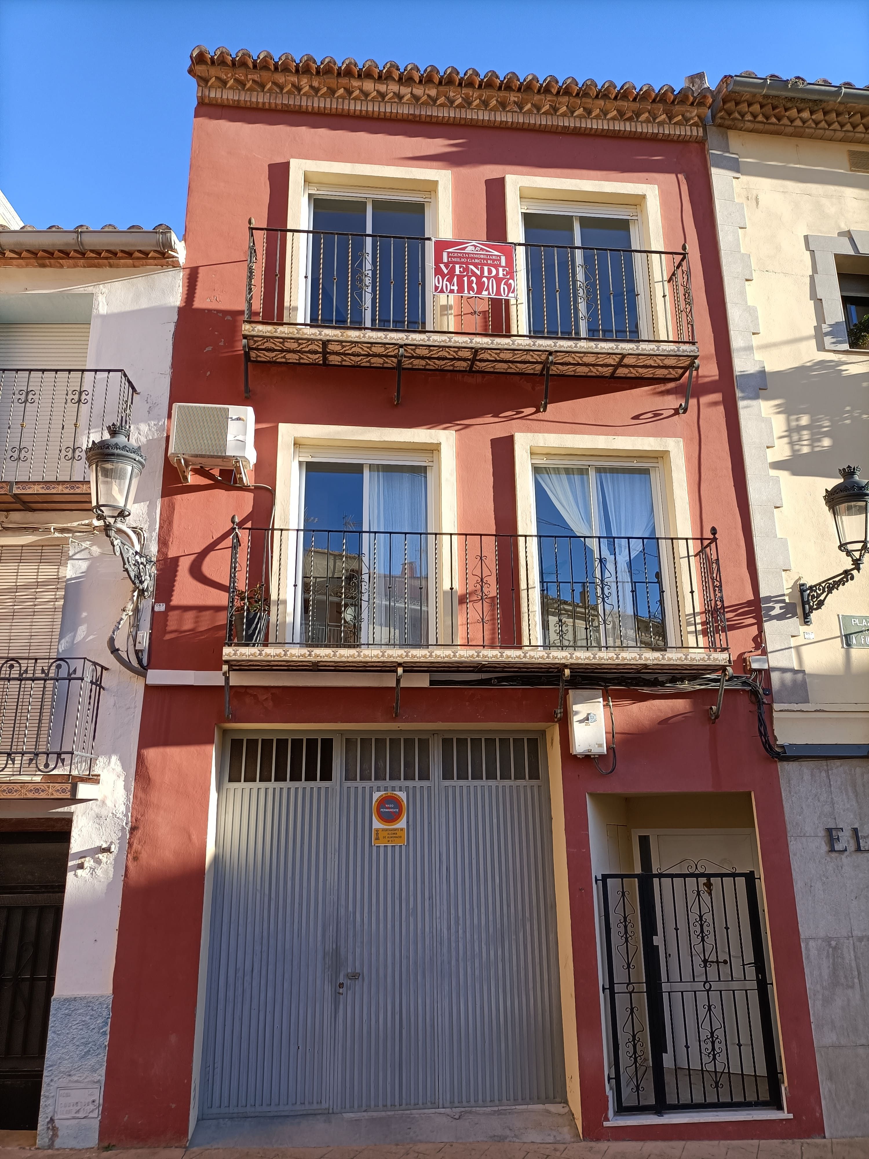 Exterior view of Flat for sale in Algimia de Almonacid  with Furnished and Balcony