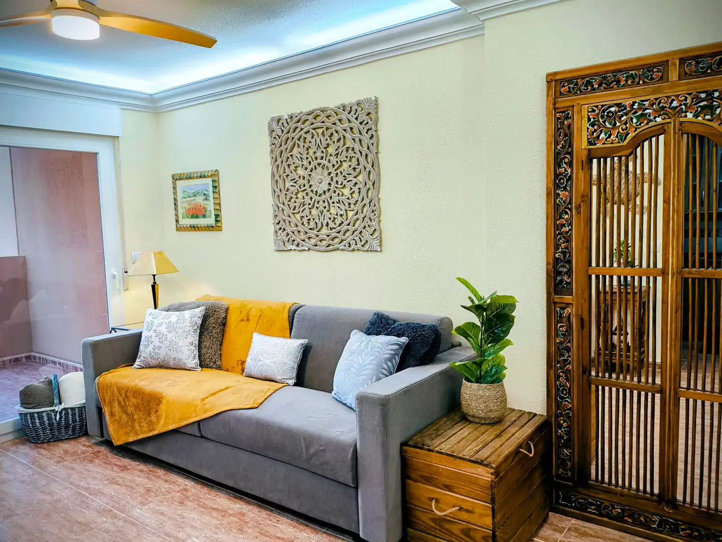 Living room of Apartments for sale in La Manga del Mar Menor  with Air Conditioner, Heating and Terrace