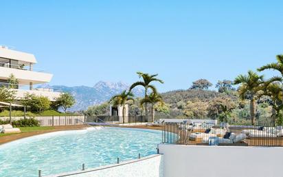 Swimming pool of Flat for sale in Marbella  with Air Conditioner, Terrace and Storage room