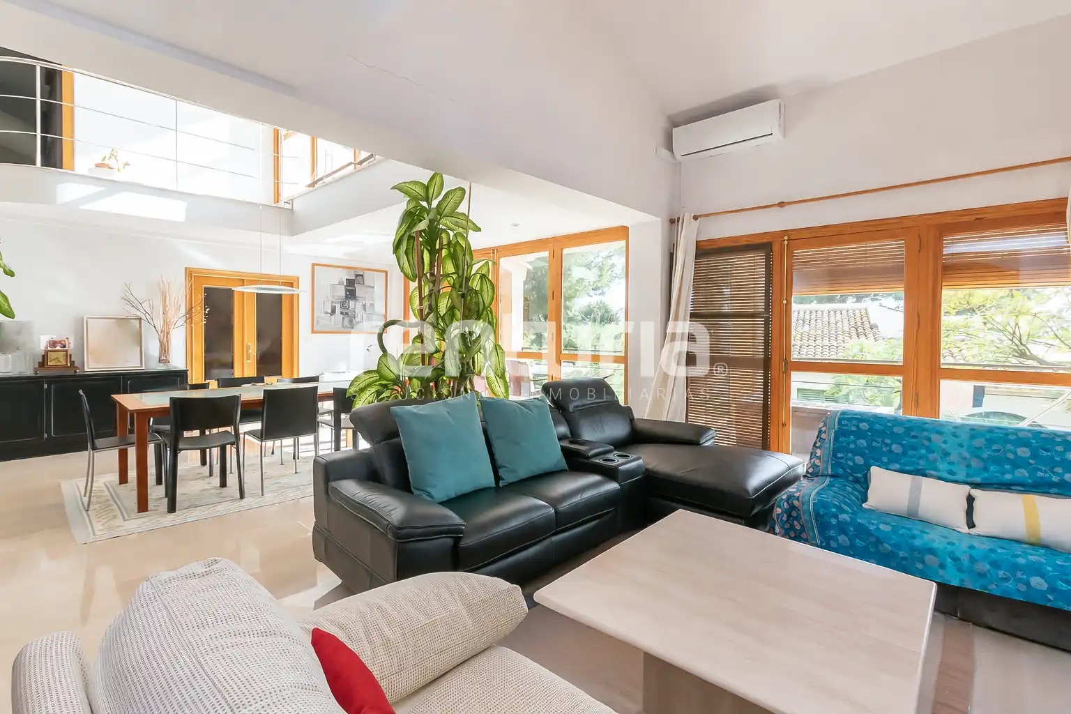 Living room of Houses for sale in Sagunto / Sagunt  with Air Conditioner, Heating and Private garden