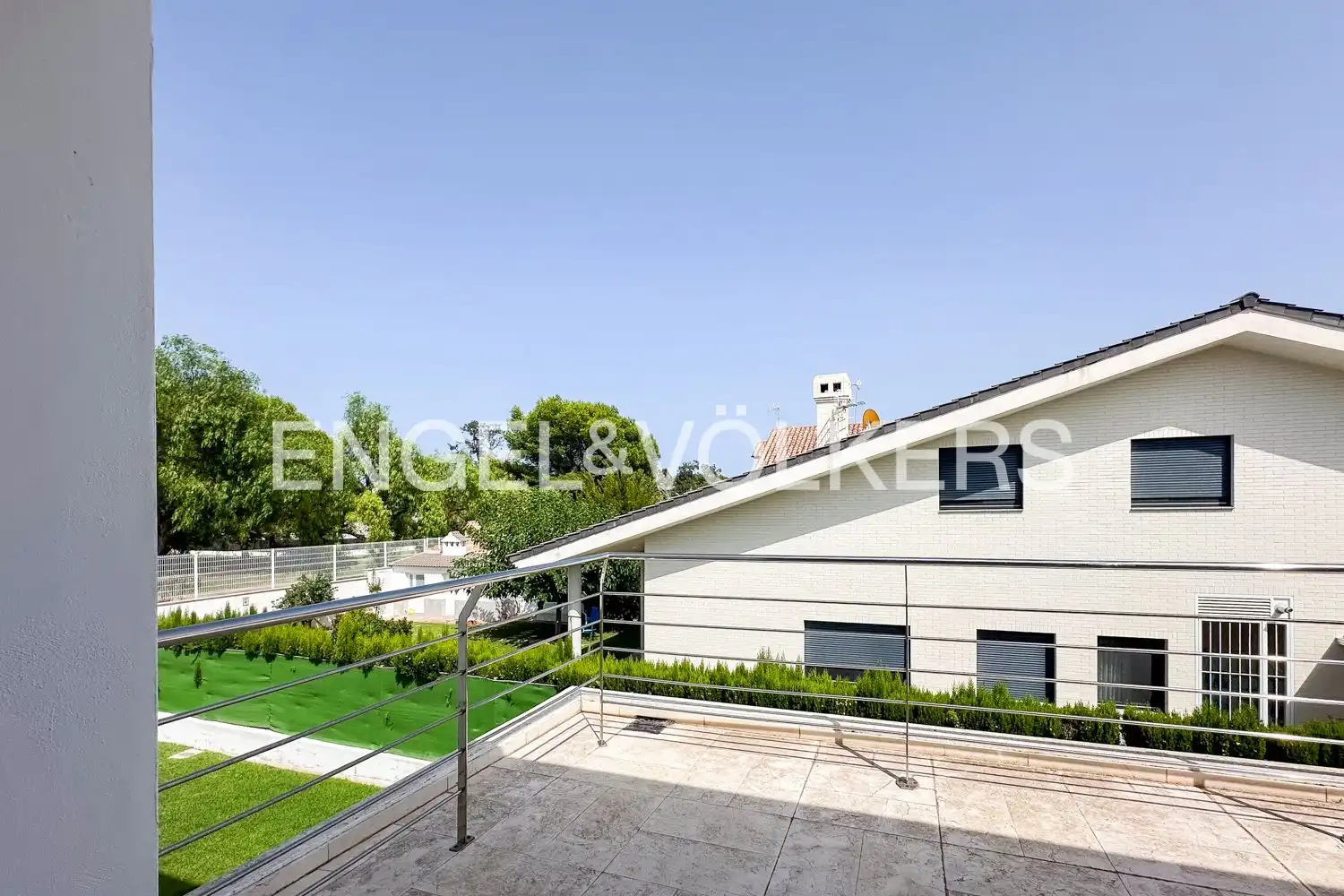 Terraza de Casa o chalet de alquiler en Sagunto / Sagunt con Aire acondicionado, Calefacción y Jardín privado