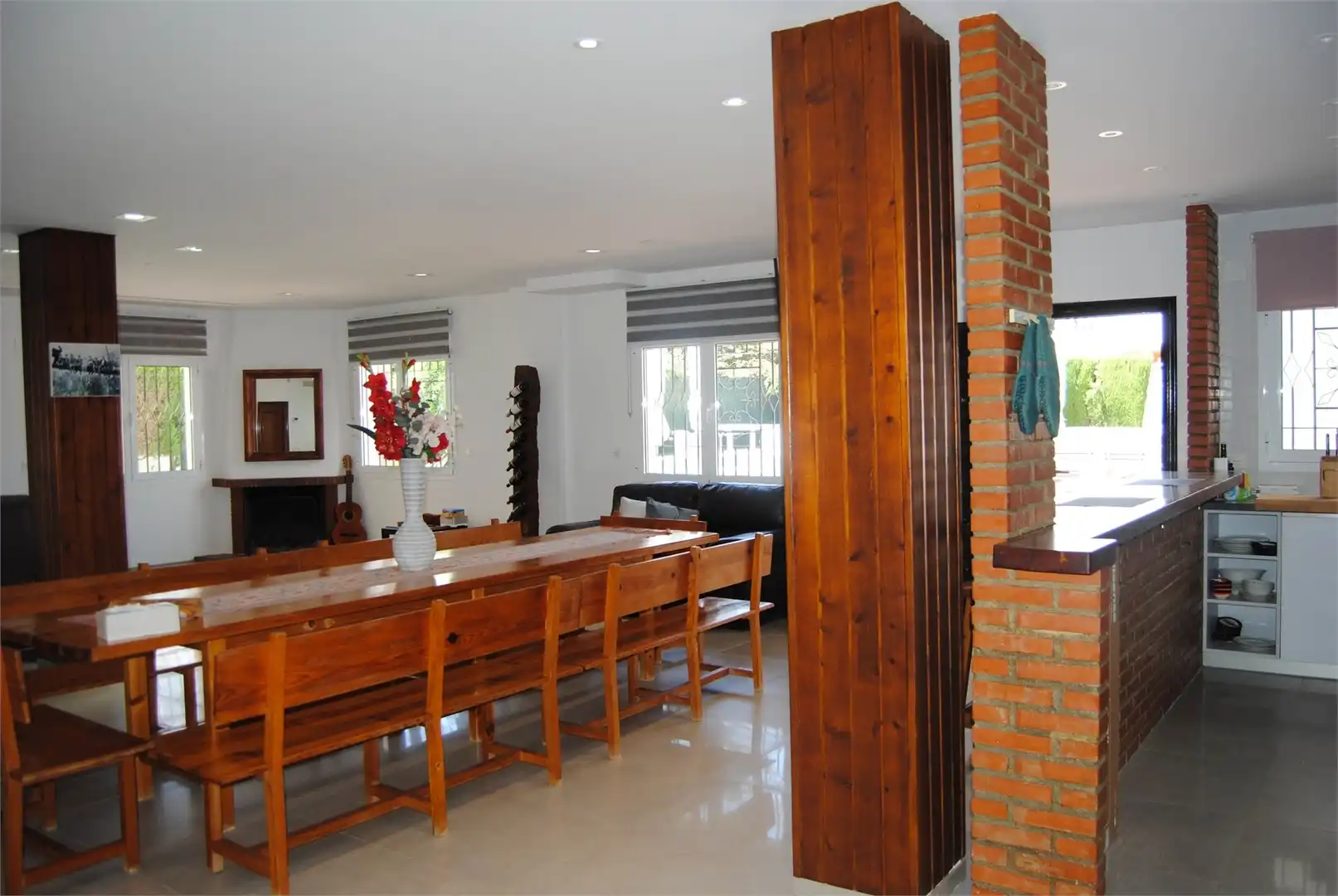 Comedor de Casa o chalet en venta en Vélez-Málaga con Aire acondicionado, Jardín privado y Terraza