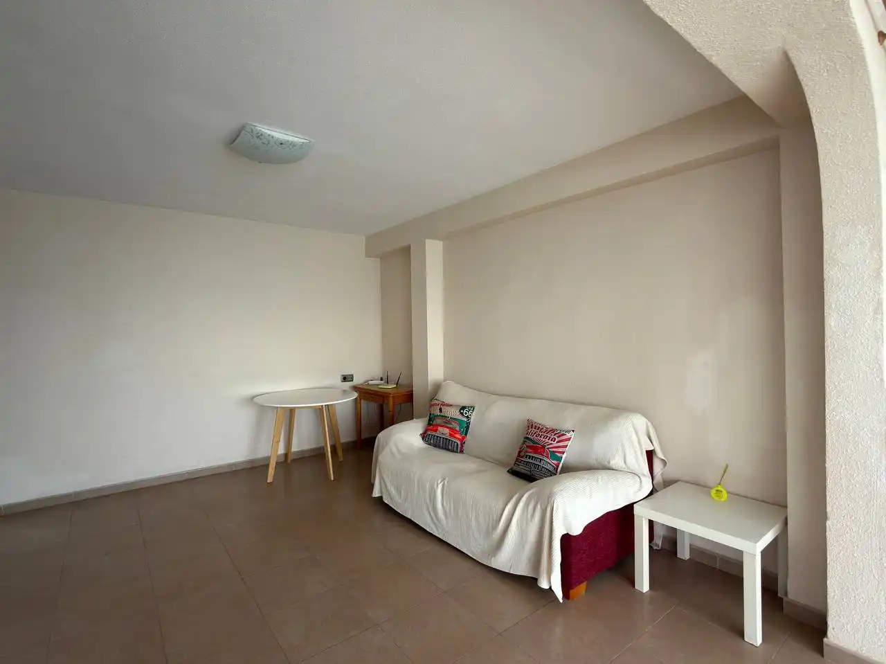 Sala d'estar de Pis en venda en Tavernes de la Valldigna amb Terrassa i Moblat