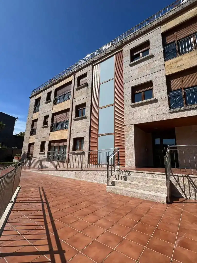 Exterior view of Flat for rent in Sanxenxo  with Furnished