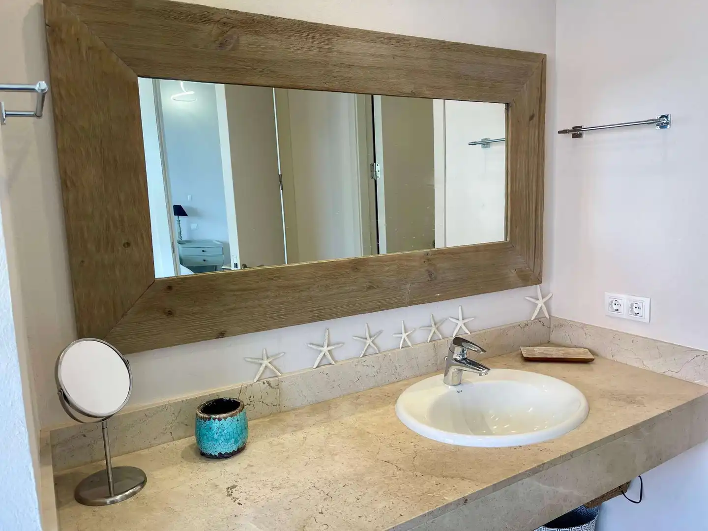 Baño de Piso de alquiler en Son Servera con Aire acondicionado, Terraza y Amueblado