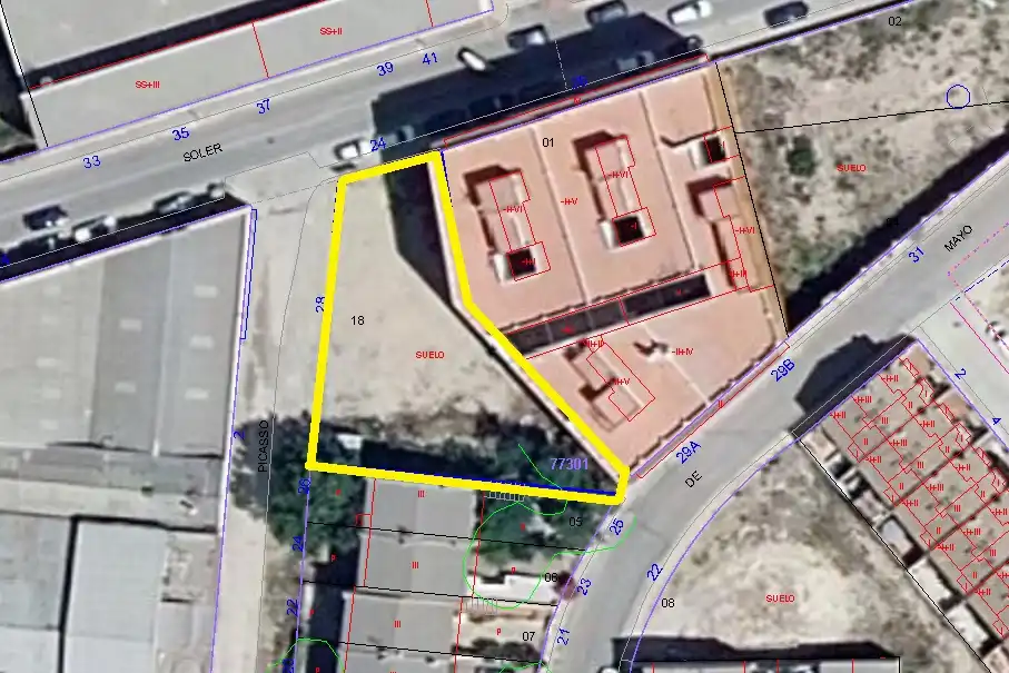 Residential land for sale in Carrer de Picasso 28, imagen 3
