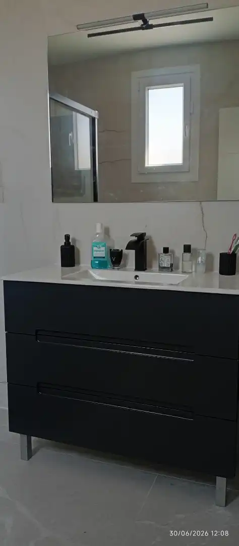Bathroom of Houses for sale in Las Ventas de Retamosa  with Swimming Pool