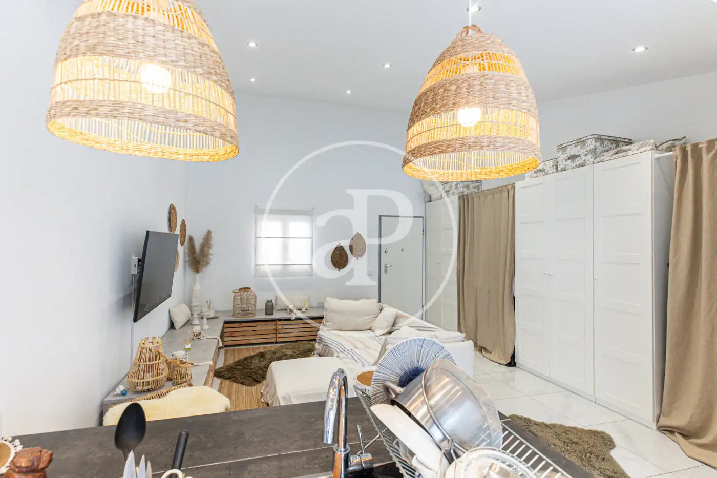 Sala de estar de Casa o chalet en venta en  Palma de Mallorca con Aire acondicionado, Calefacción y Jardín privado