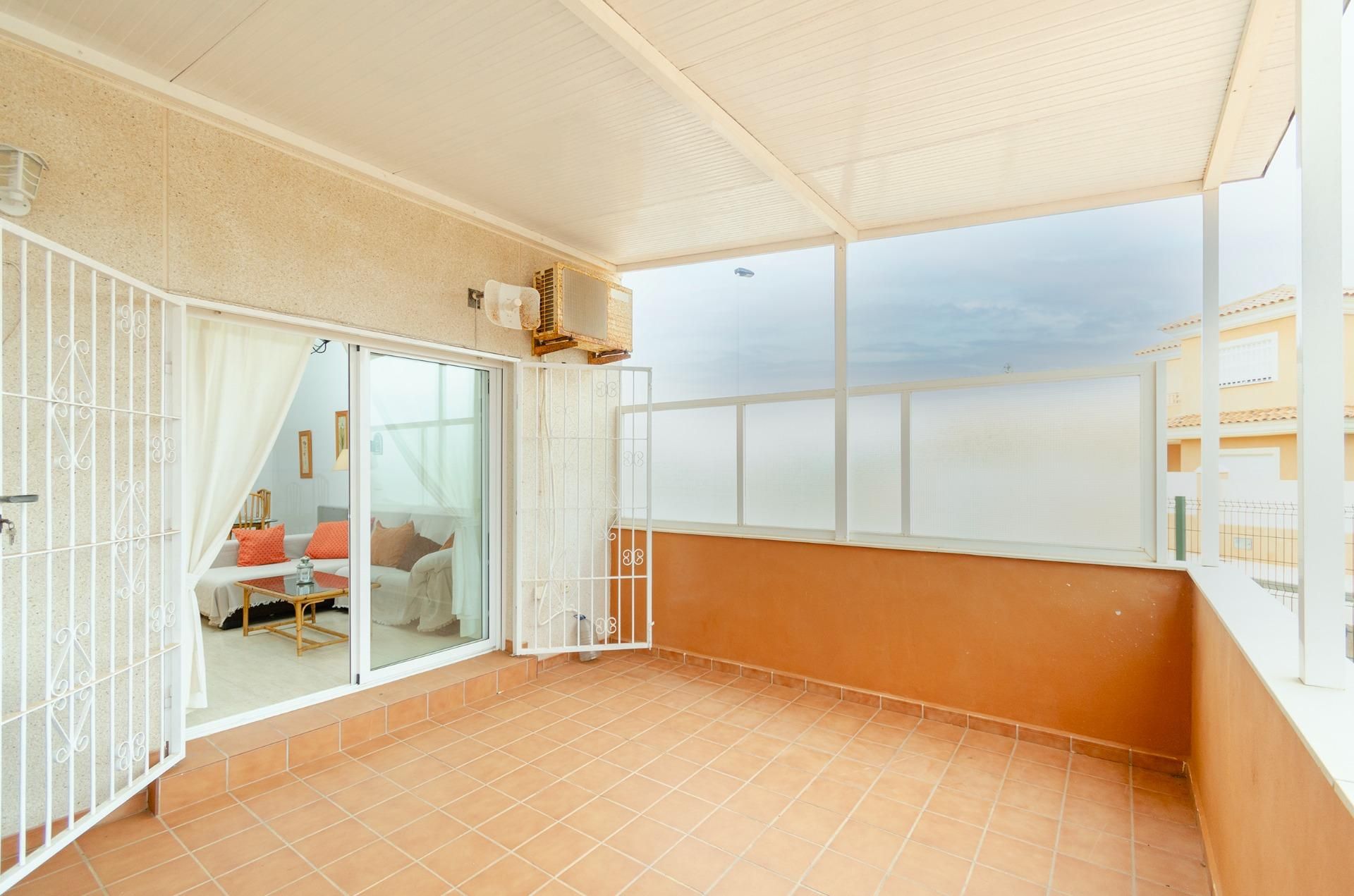 Balcony of Flat for sale in Cartagena  with Air Conditioner, Heating and Terrace