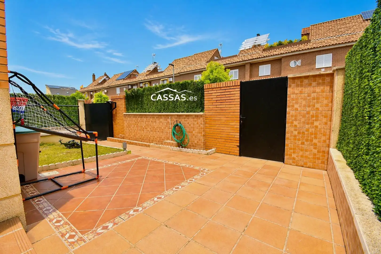 Terrace of Detached homes for sale in Torrejón de Ardoz  with Air Conditioner, Heating and Private garden
