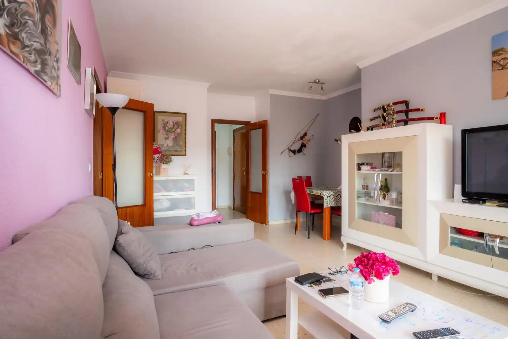 Sala d'estar de Pis en venda en Puerto Real amb Aire condicionat i Terrassa