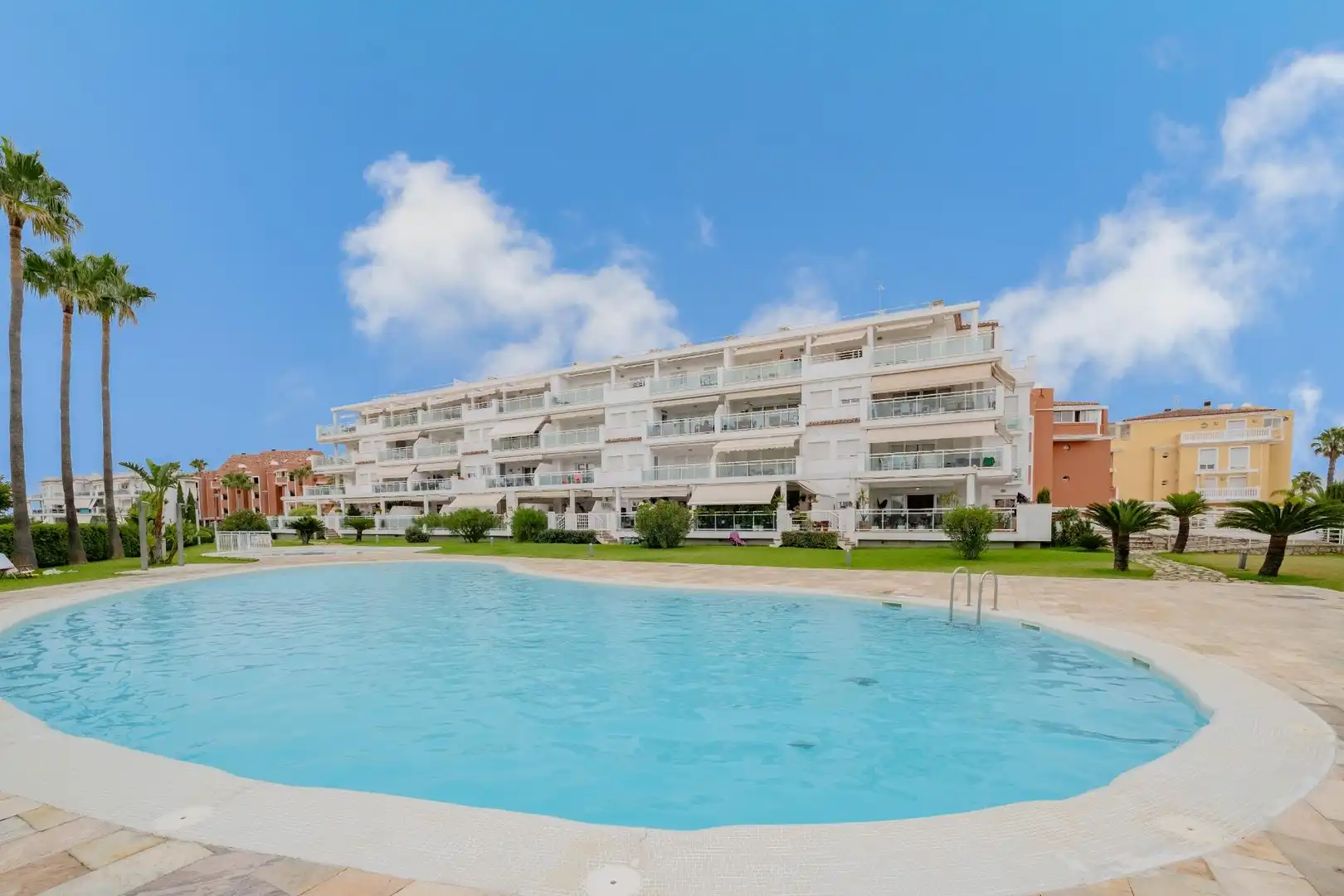 Exterior view of Apartments for sale in Dénia  with Air Conditioner, Heating and Private garden