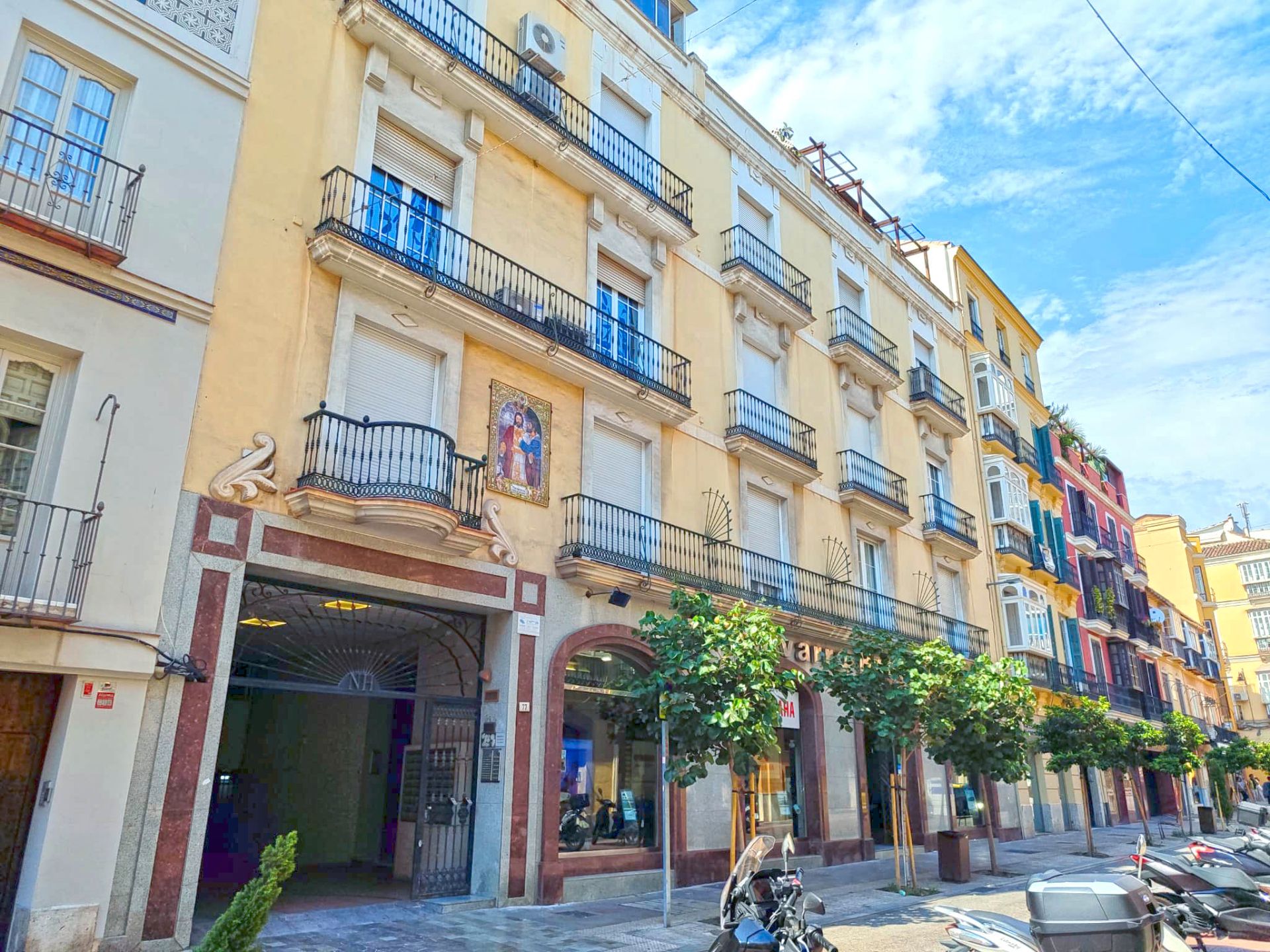 Vista exterior de Garatge en venda en Málaga Capital