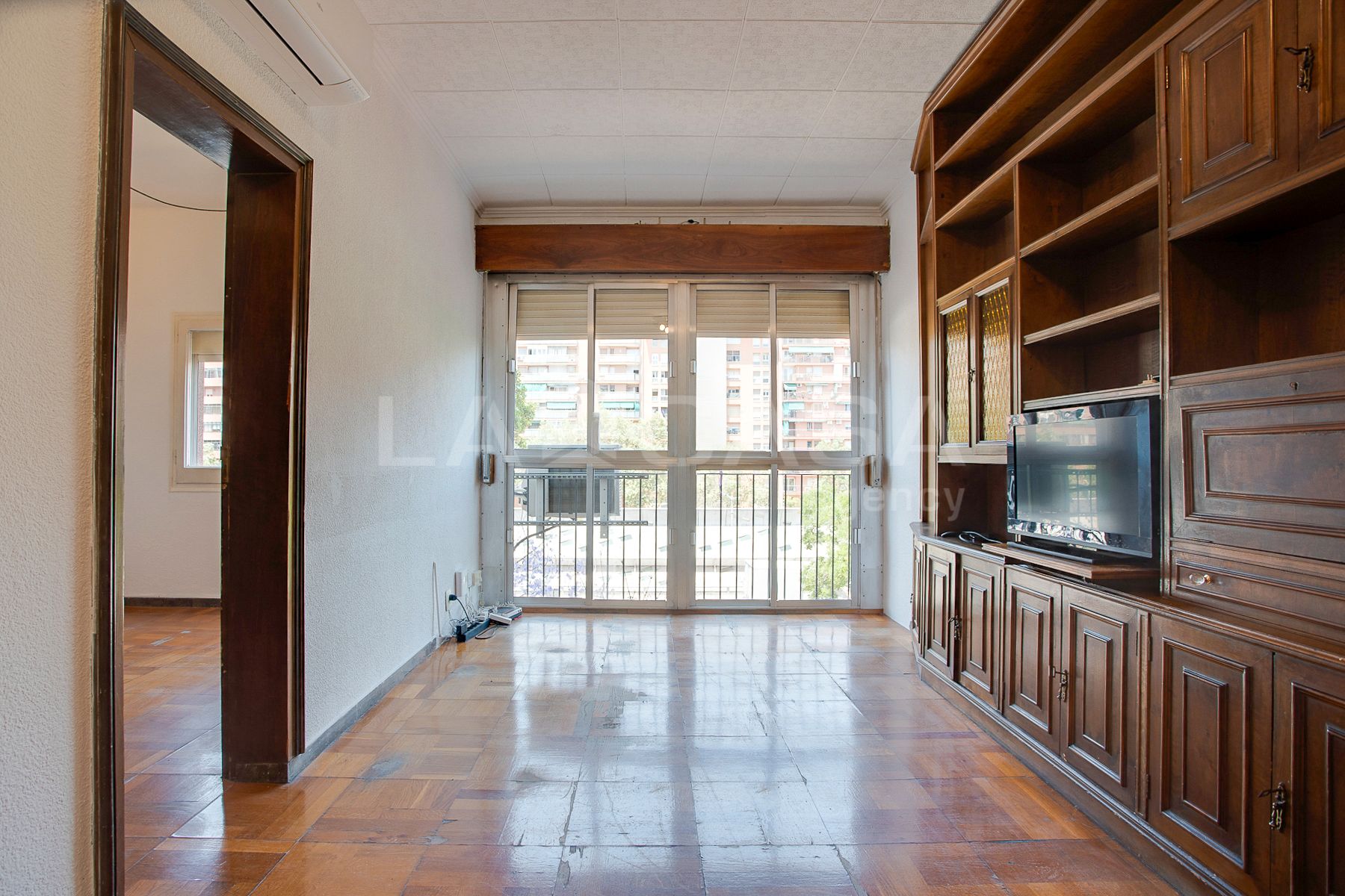 Living room of Flat for sale in  Barcelona Capital