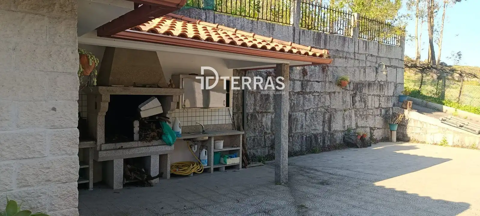 Vista exterior de Casa o chalet en venta en Vilaboa con Calefacción, Jardín privado y Terraza
