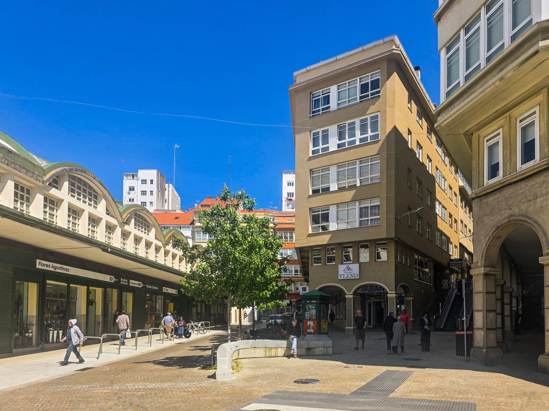 Exterior view of Flat for sale in A Coruña Capital 