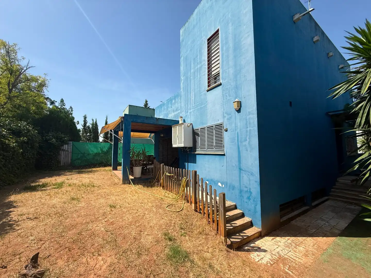 Vista exterior de Casa o chalet en venta en Espartinas con Aire acondicionado y Jardín privado