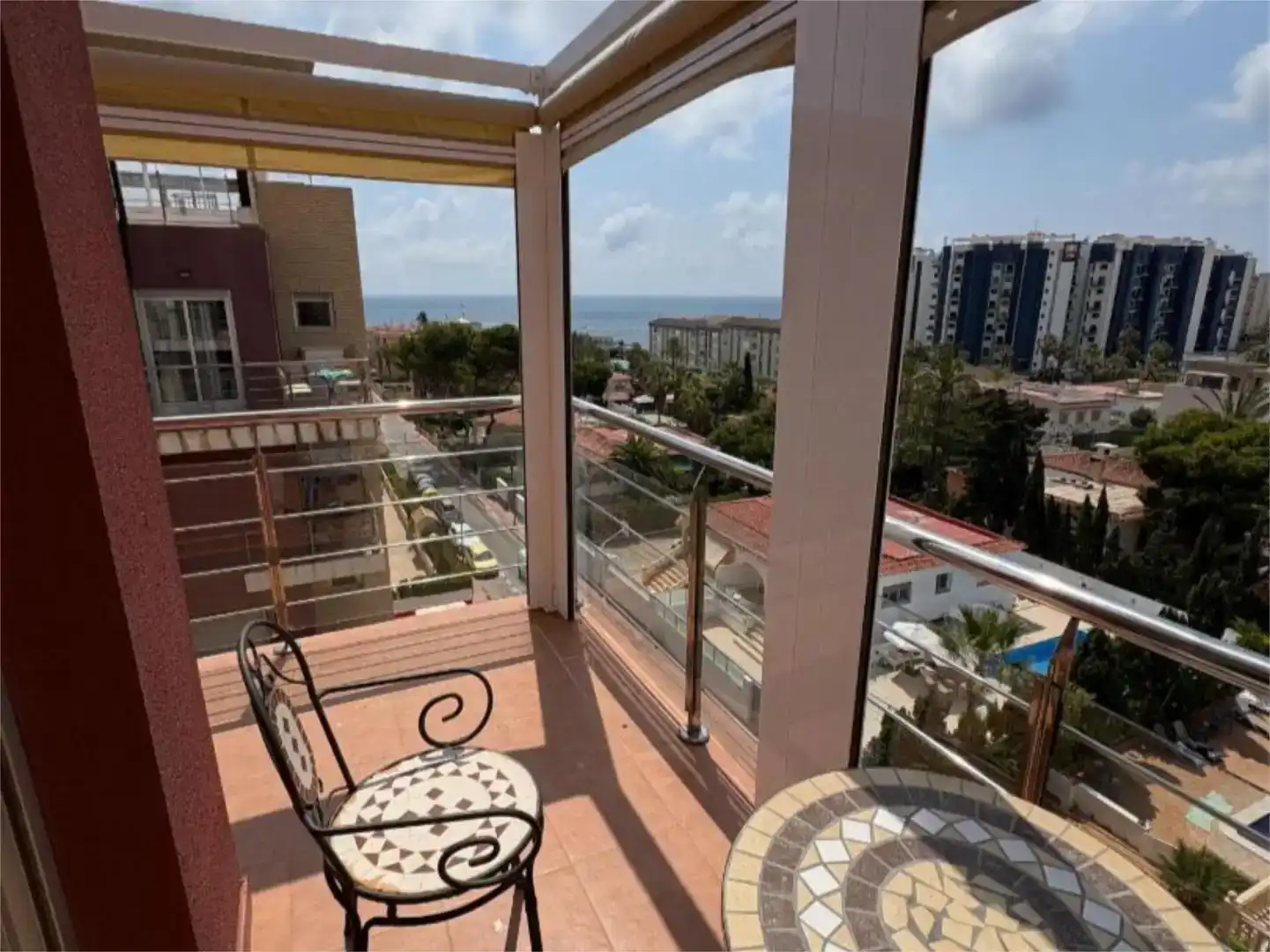 Terraza de Ático en venta en Torrevieja con Aire acondicionado, Piscina y Balcón