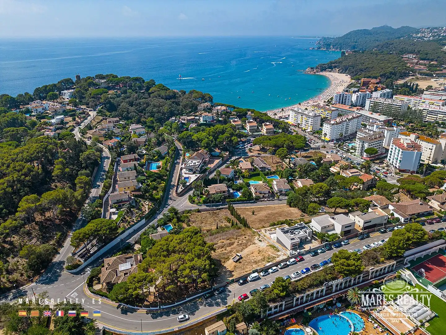 Vista exterior de Residencial en venda en Lloret de Mar