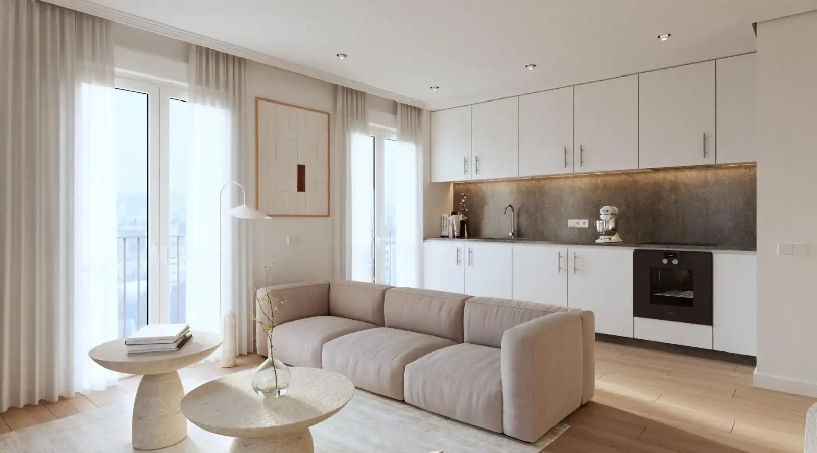 Sala de estar de Dúplex en venta en Sacedón con Aire acondicionado, Calefacción y Terraza