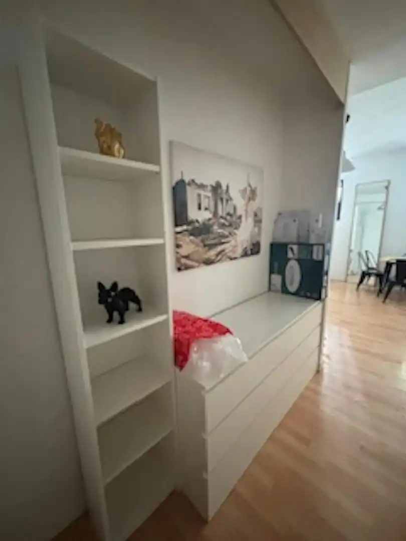 Bedroom of Flat for rent in Madrid  with Heating, Furnished and Washing machine