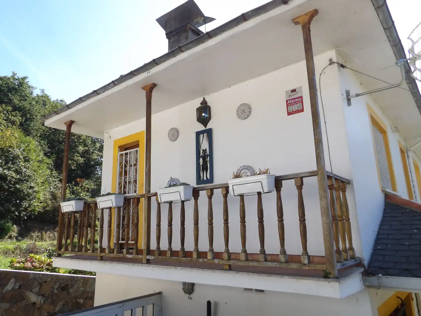 Vista exterior de Casa o xalet de lloguer en Valdés - Luarca amb Calefacció, Jardí privat i Parquet