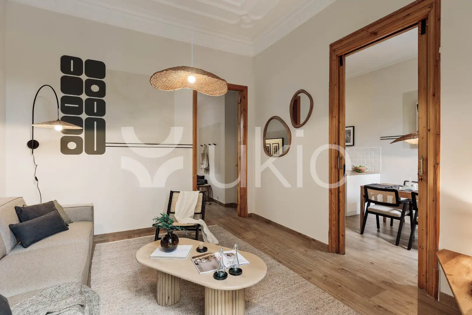 Appartamento con terrazza in affitto a Carrer de Pau Claris, imagen 9