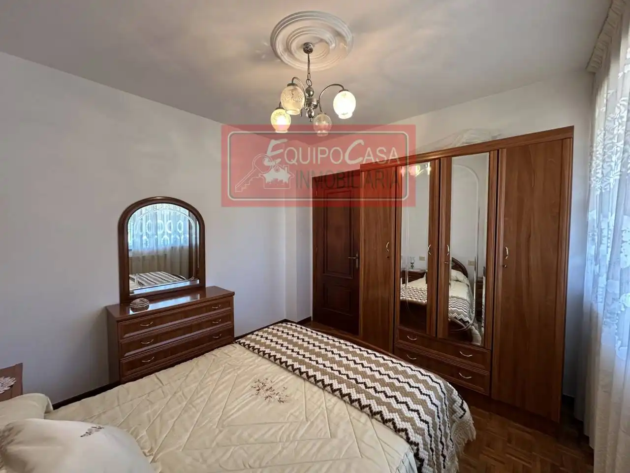 Bedroom of Flat for sale in Begonte  with Heating, Private garden and Parquet flooring