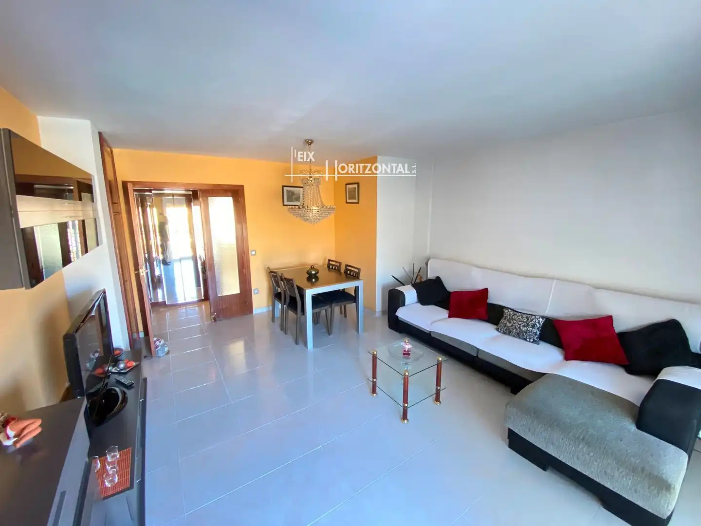 Wohnzimmer von Wohnung zur Miete in Barberà del Vallès mit Klimaanlage, Heizung und Terrasse