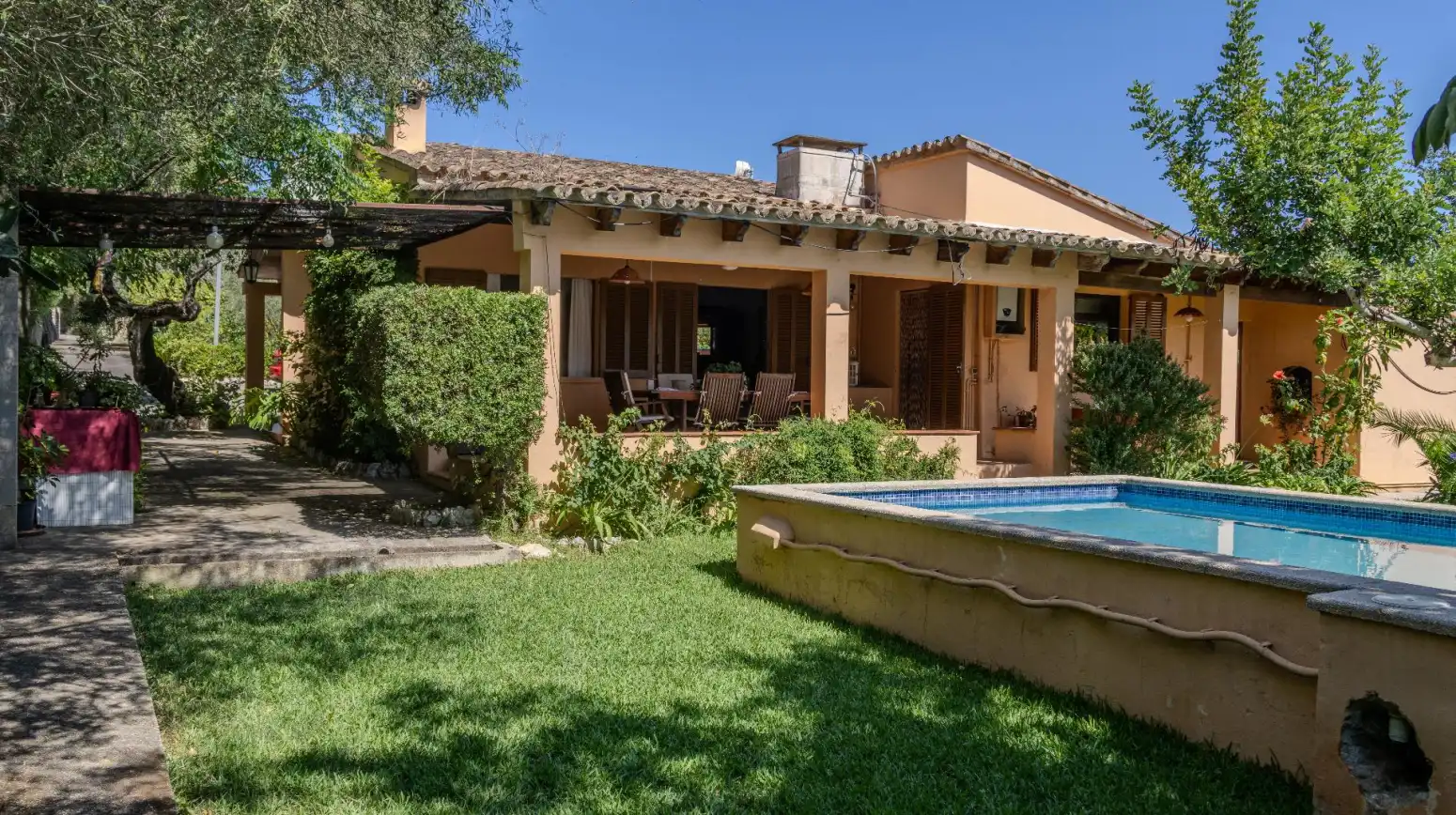 Jardín de Casa o chalet en venta en Pollença con Aire acondicionado, Terraza y Trastero