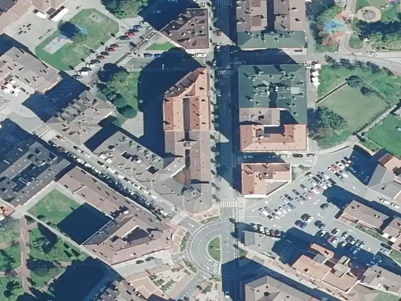 Vista exterior de Pis en venda en Siero