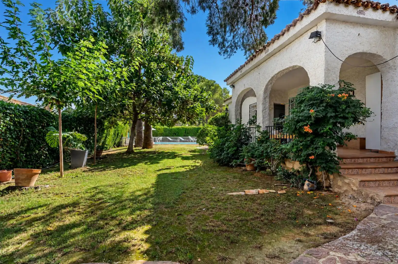 Garden of Houses for rent in L'Eliana  with Air Conditioner, Heating and Swimming Pool