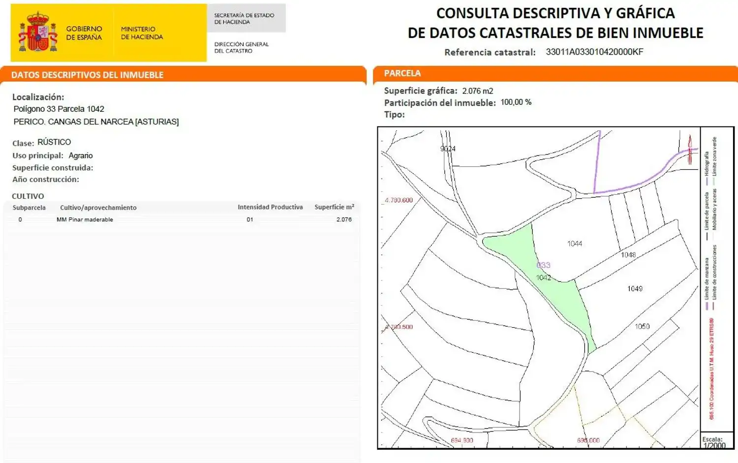 Residencial en venda en Cangas del Narcea