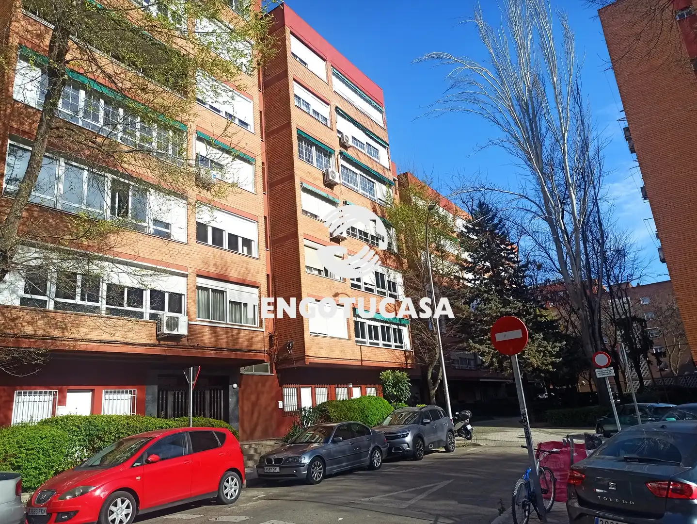 Vista exterior de Piso de alquiler en Madrid con Aire acondicionado, Calefacción y Amueblado