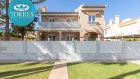 Exterior view of House or chalet for sale in Málaga Capital  with Air Conditioner, Terrace and Swimming Pool