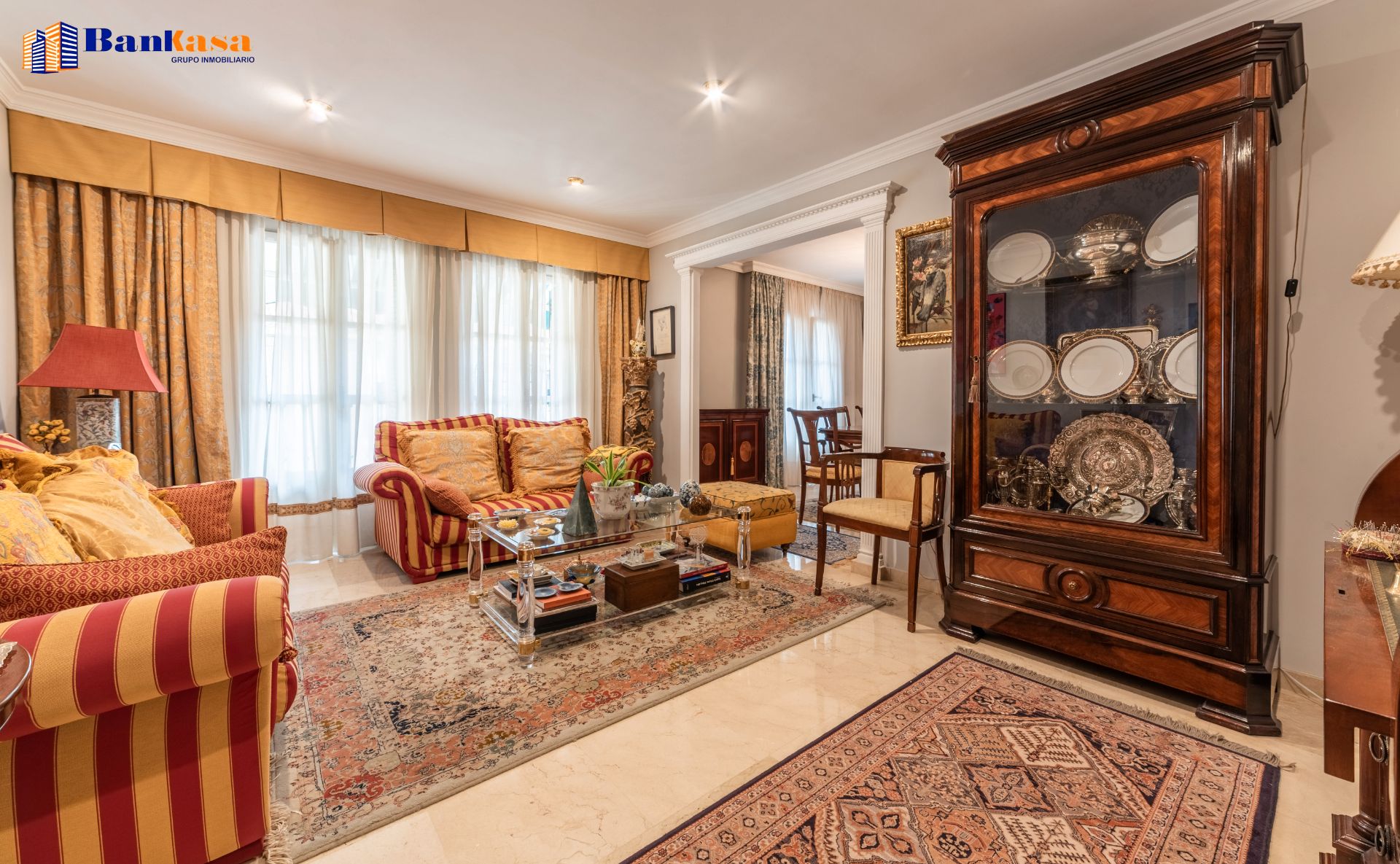 Sala d'estar de Pis en venda en Málaga Capital amb Terrassa i Moblat