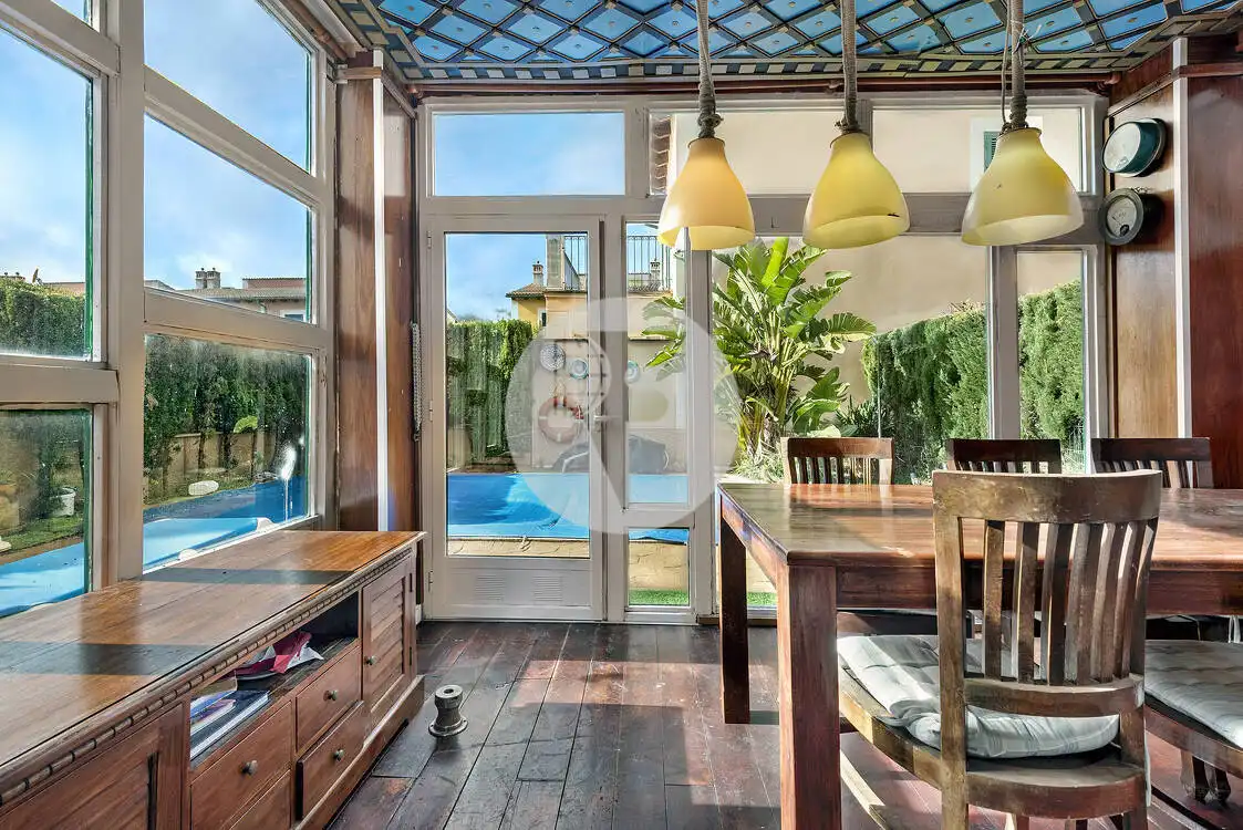Esszimmer von Einfamilien-Reihenhaus zum Verkauf in Alcúdia mit Terrasse, Schwimmbad und Balkon