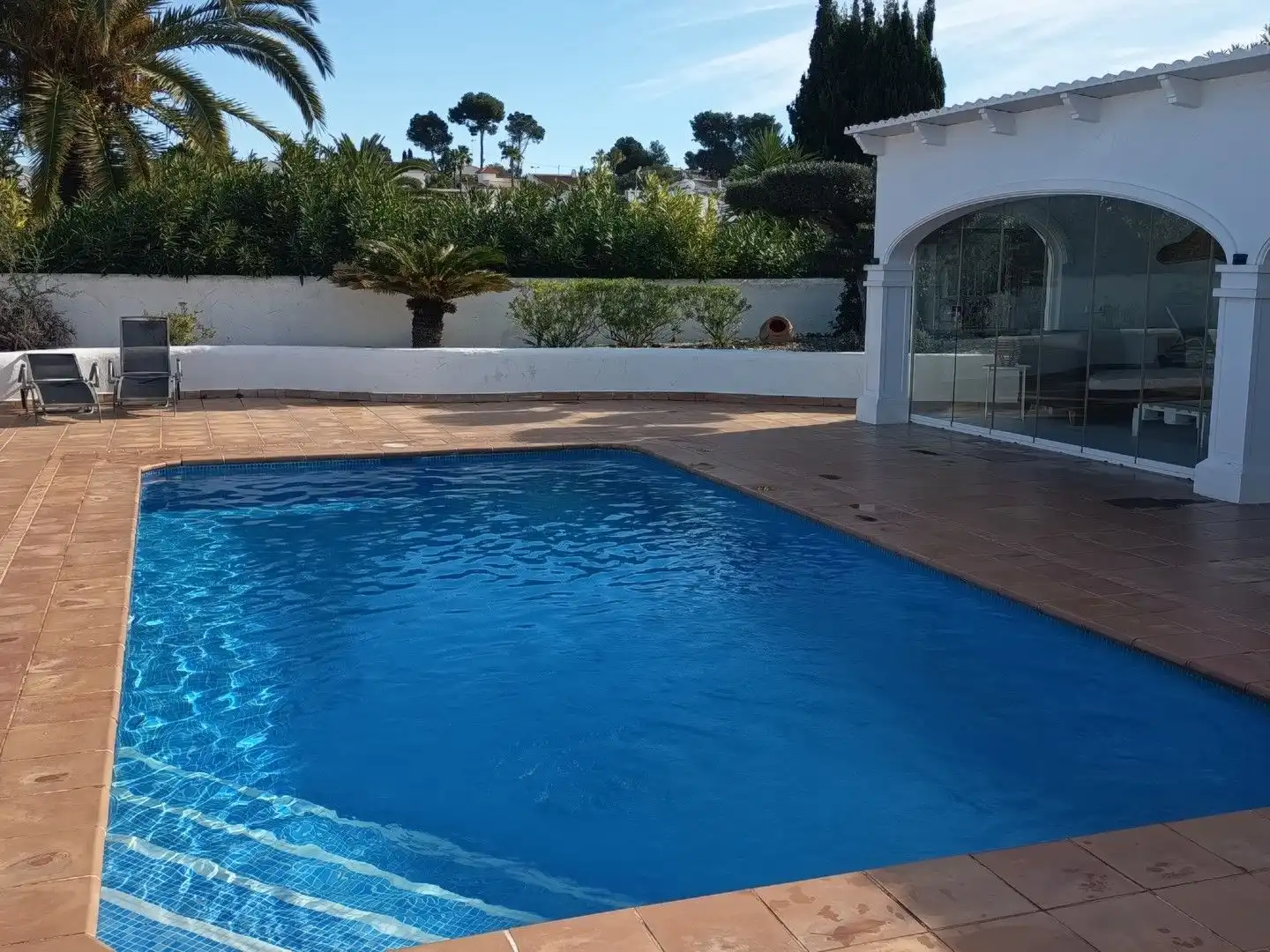 Swimming pool of Houses for sale in Jávea / Xàbia  with Air Conditioner, Private garden and Terrace