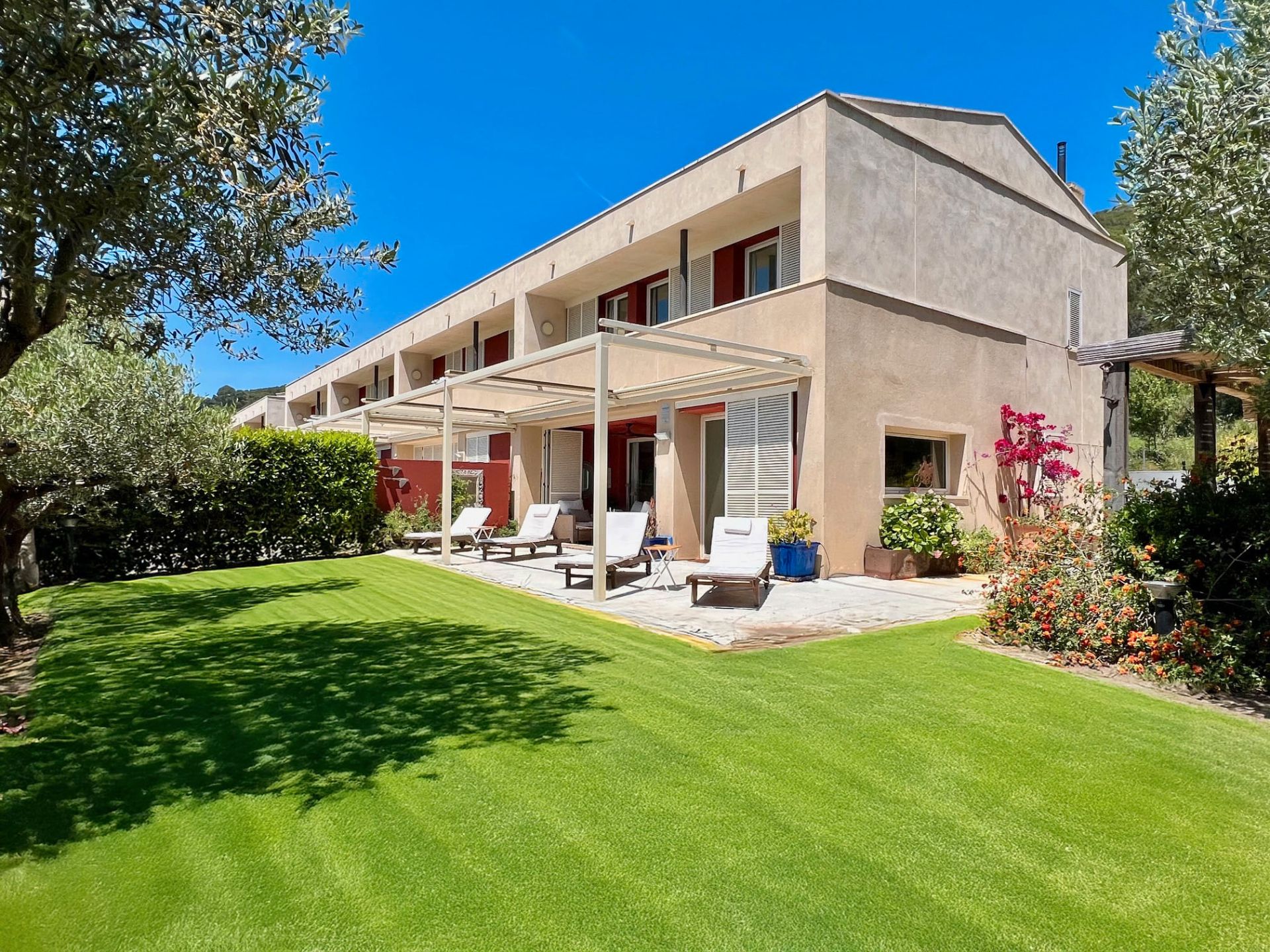 Exterior view of Single-family semi-detached for sale in Palafrugell  with Private garden, Terrace and Storage room