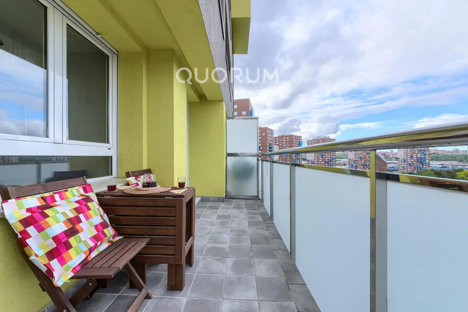 Terrasse von Wohnung zum Verkauf in Barakaldo  mit Privatgarten, Terrasse und Abstellraum