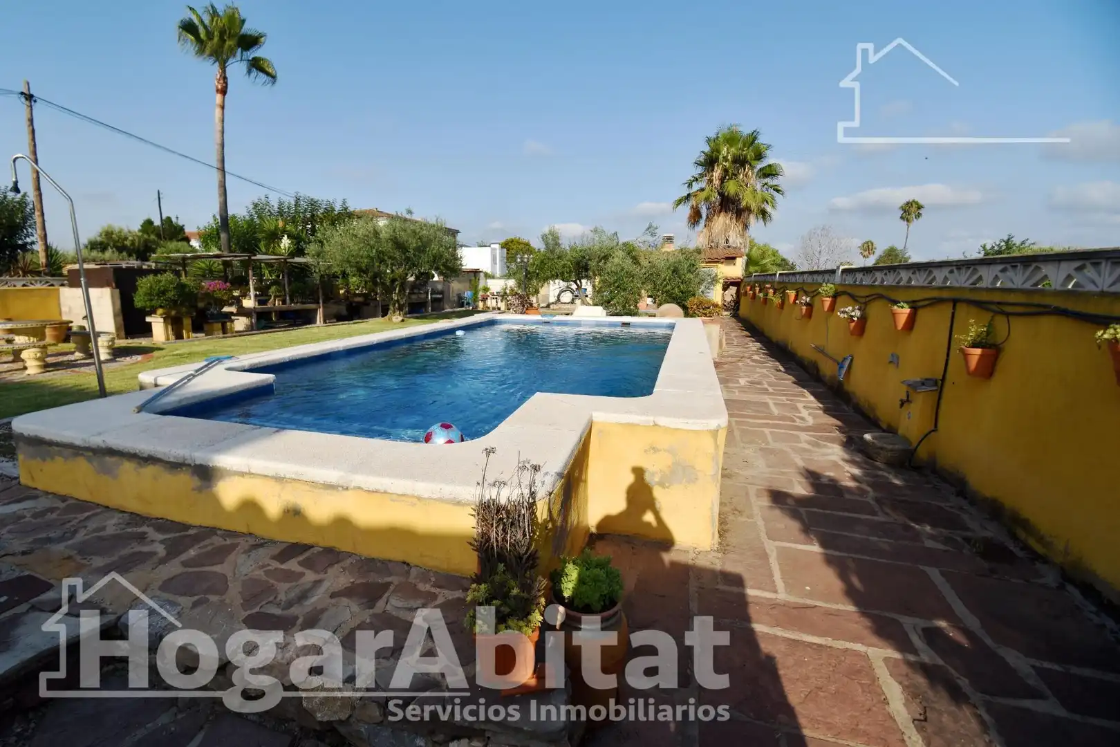 Außenansicht von Haus oder Chalet zum Verkauf in Castellón de la Plana / Castelló de la Plana mit Klimaanlage, Privatgarten und Terrasse