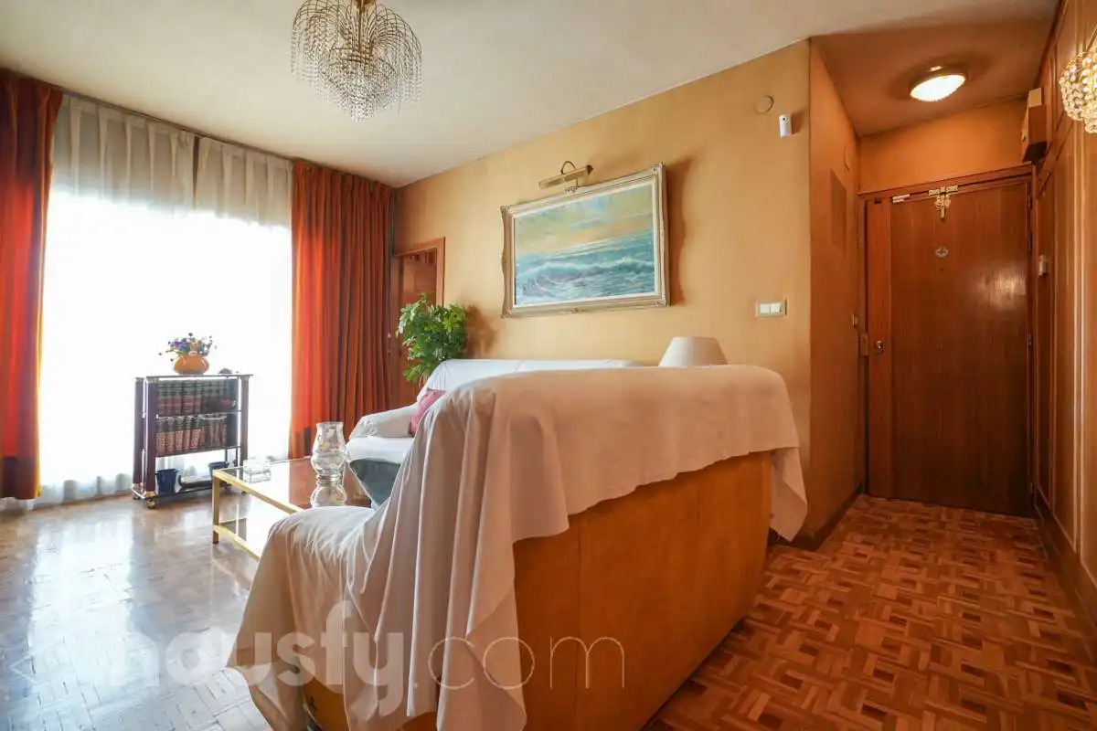 Bedroom of Flat for sale in  Madrid Capital  with Terrace