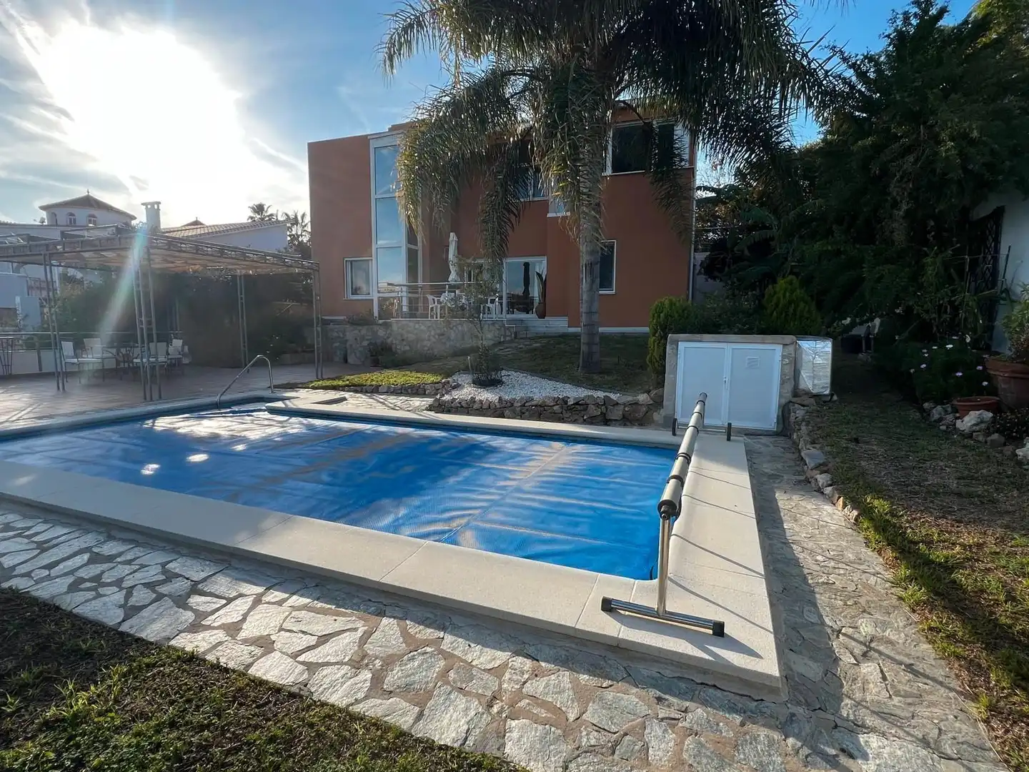 Piscina de Casa o chalet en venta en Vélez-Málaga con Aire acondicionado, Jardín privado y Piscina