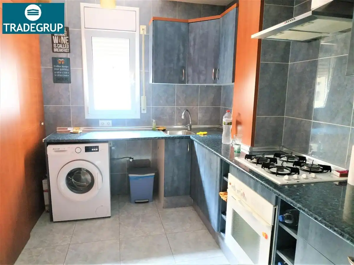 Cocina de Piso en venta en Igualada con Calefacción, Terraza y Amueblado